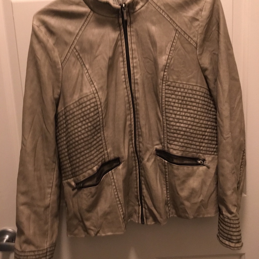 Leather jacket
